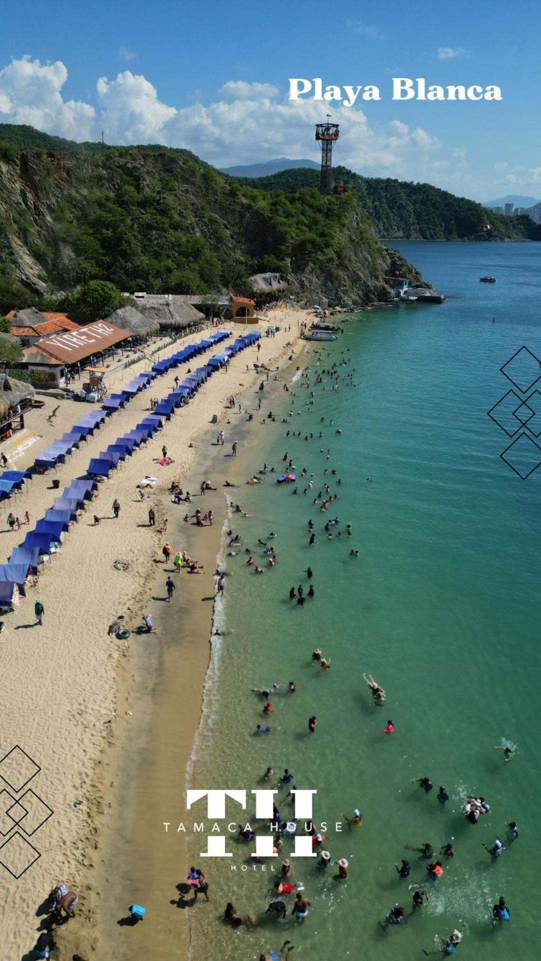 Hotel Tamaca House Puerto de Gaira ภายนอก รูปภาพ